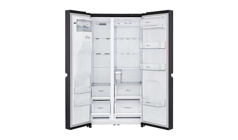 LG Smart Refrigerator with Large Capacity and Non Plumbed Water, GSL761WBXV